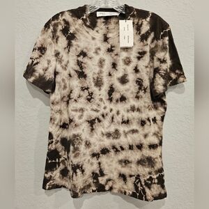 NEW* Proenza Schouler Tie Dye Taupe Short sleeve size XL